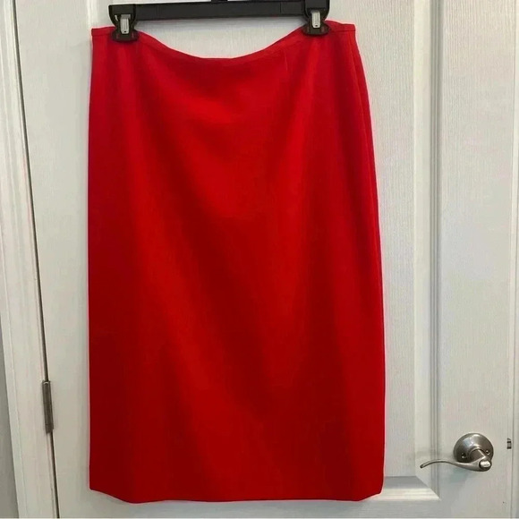Preston & York Dresses & Skirts - Red Lined Skirt by Preston & York